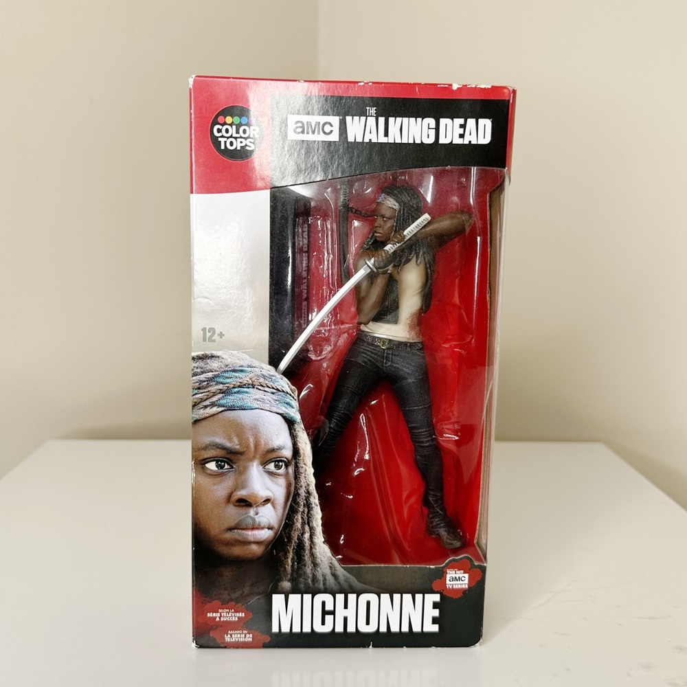 NWB McFarland Color Tops The Walking Dead Michonne Action Figure